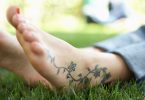 Tattooed ankle