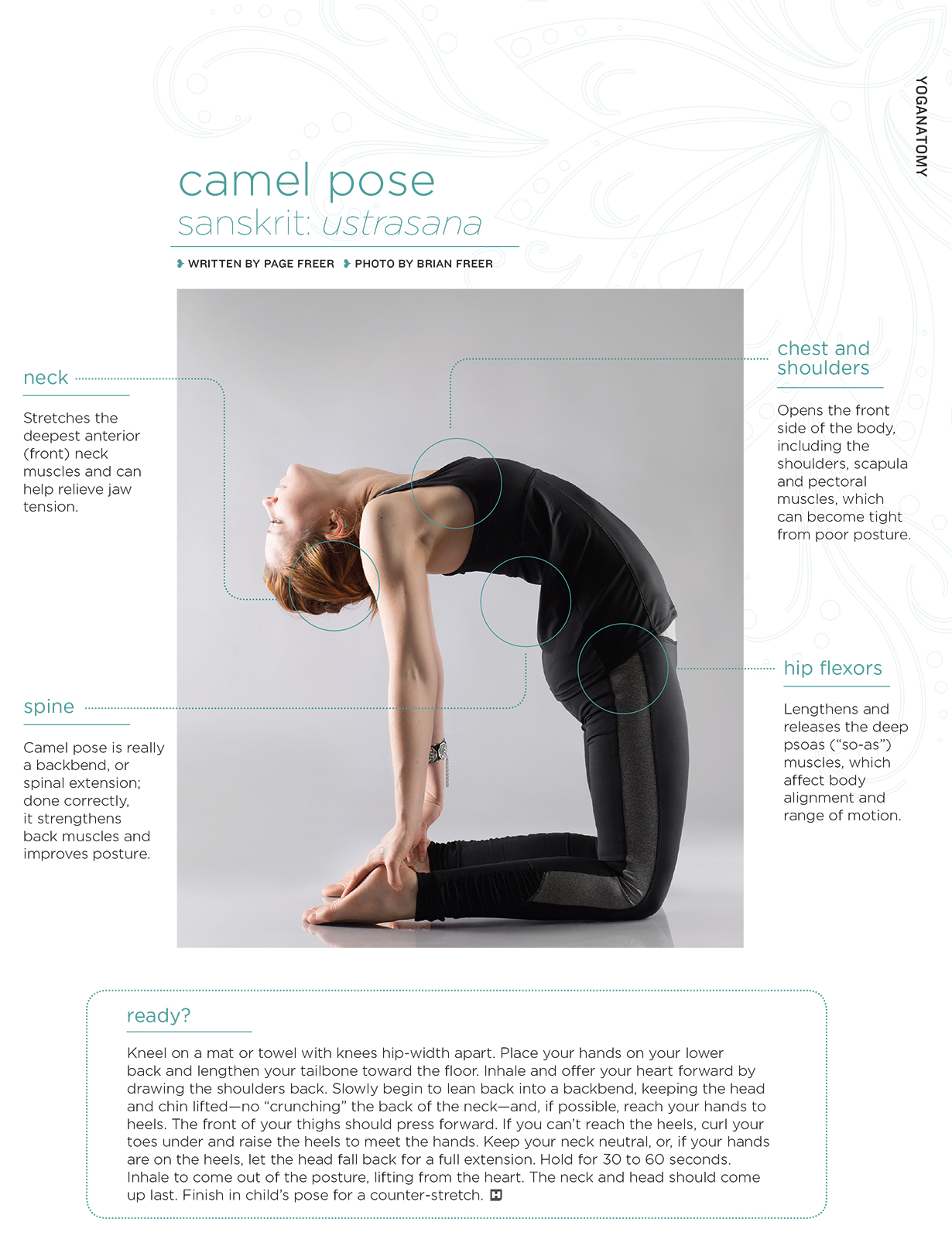 How to do: Camel Pose - Yoga Instructions | Destination Yoga